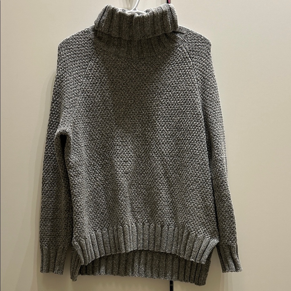 Patagonia Gray Turtleneck Sweater